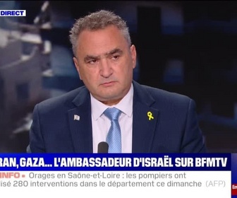 Replay Week-end soir - Syrie, Iran, Gaza... l'Ambassadeur d'Israël sur BFMTV - 20/07