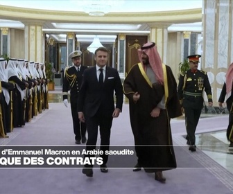 Replay Info éco - Macron en Arabie saoudite : des contrats en rafale ?