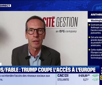 Replay BFM Bourse - USA Today : Anthropic, l'encadrement de l'IA par l'Etat fédéral US limite-t-il le potentiel boursier ?, par John Plassard - 15/06