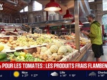 Replay BFM Première - On essaye de limiter nos achats: dans les rayons, les prix des produits frais continuent d'augmenter