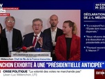 Replay Apolline de 9 à 10 - Crise politique: Le départ d'Emmanuel Macron est une exigence légitime, martèle Jean-Luc Mélenchon