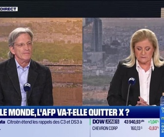 Replay La Grande Interview - Fabrice Fries (AFP) : Après Le Monde, l'AFP va-t-elle quitter X ? - 21/01