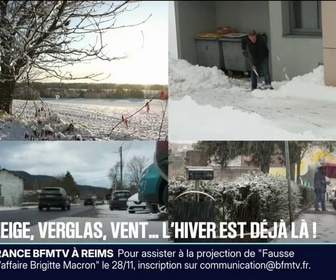 Replay 20H BFM - Froid, neige, verglas ... L'hiver s'installe petit à petit en France