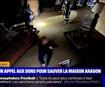 Replay L'image du jour - La Maison Aragon, durement touchée par les inondations, lance un appel aux dons