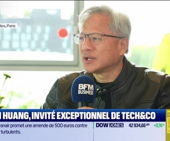 Replay Tech & Co, la quotidienne - Jensen Huang, président de Nvidia, invité exceptionnel de Tech&Co - 12/06