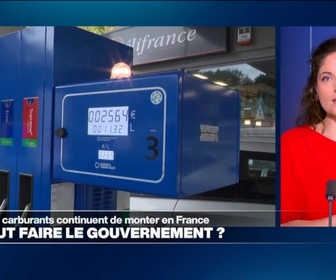 Replay Info éco - Hausse des prix des carburants : que peut faire le gouvernement français ?