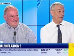 Replay Le débat - Nicolas Doze face à Jean-Marc Daniel : Adieu l'inflation ? - 30/08