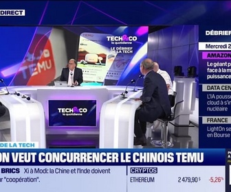 Replay Tech & Co, la quotidienne - Amazon prépare sa riposte face à la montée en puissance de Temu - 23/10