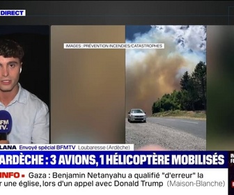 Replay 20H BFM - Incendie en Ardèche : désormais fixé, le feu a ravagé 31 hectares de terrain