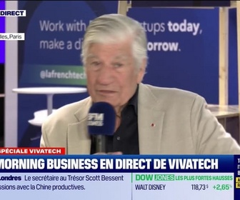 Replay Good Morning Business - Maurice Lévy (Publicis Groupe) et Yannick Alléno (Association Antoine Alléno) : VivaTech, l'IA en tête d'affiche - 11/06