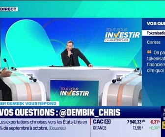 Replay Tout pour investir - Ça veut dire quoi, la tokenisation des actifs financiers ?
