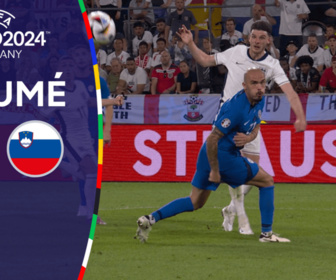 Replay UEFA Euro 2024 : Les résumés des matchs - Angleterre - Slovénie