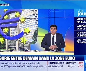 Replay Good Morning Business - La Bulgarie entre demain dans la zone euro