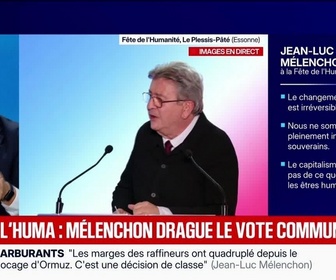Replay Hammett Week-end - Fête de l'Huma : Mélenchon drague le vote communiste - 12/09