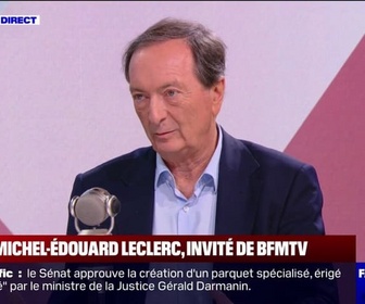 Replay Face à Face - Les consommateurs sont dans l'attentisme, pas dans la morosité. Ils sont là, observe Michel-Édouard Leclerc, président du comité stratégique des magasins E.Leclerc