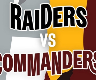 Replay Les résumés NFL - Las Vegas Raiders @ Washington Commanders