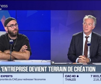 Replay BFM Stratégie (Cours n° 378) : Quand l'entreprise devient terrain de création - 10/10