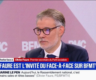 Replay Face à Face - Primaire de la gauche: François Hollande ne veut se soumettre à aucun vote, déplore Olivier Faure