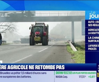 Replay Good Morning Business - La colère agricole ne retombe pas
