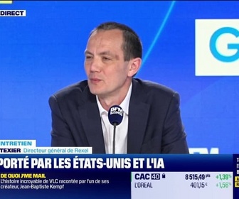 Replay Le grand entretien - Datacenters: Il va falloir trouver des technologies plus économes en électricité, en refroidissement, etc. Et ça, ça va dans le bon sens, assure Guillaume Texier, directeur général de Rexel