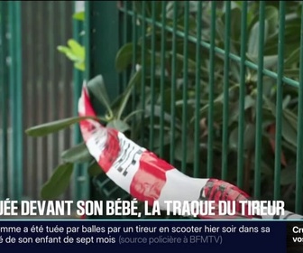 Replay 20H BFM - À Nice, la traque de l'homme qui a tué une femme devant son bébé continue