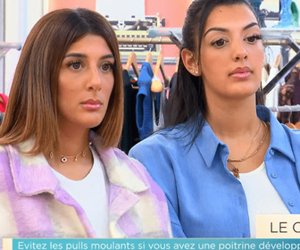 Replay Les reines du shopping - J1 : Spéciale sœurs - féminine en pull