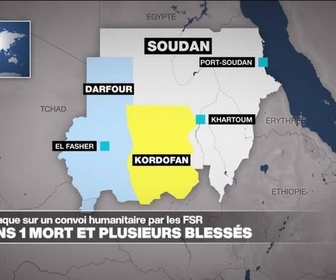 Replay Journal de l'Afrique - Soudan, un convoi du PAM victime d'une attaque de drones des FSR