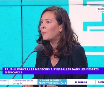 Replay Estelle Midi - Santé première priorité des Français : faut-il forcer les médecins à s'installer dans les déserts médicaux ?