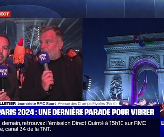 Replay Le 90 minutes - Parade : une dernière fête pour Paris 2024 - 14/09