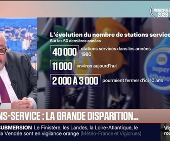 Replay BFM Première - BFM éco : Stations-service, la grande disparition... - 19/02