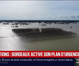 Replay 20H BFM - Champs submergés, habitations sous les eaux... Retour en images sur les inondations qui frappent le Sud-Ouest