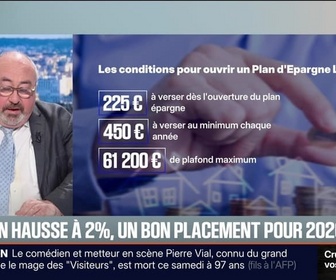 Replay BFM Première - BFM éco : Le PEL en bausse à 2%, un bon placement pour 2026 ? - 22/12