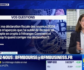 Replay BFM Bourse - Sophie Nouy (Cyrus) : Les réponses à vos questions - 06/06