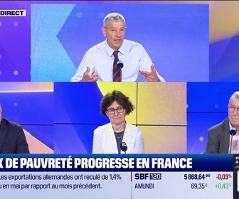 Replay Les Experts : Le taux de pauvreté progresse en France - 08/07