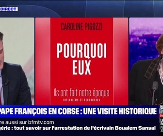 Replay Le 120 minutes - Pape François en Corse : une visite historique - 23/11