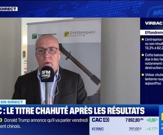 Replay BFM Bourse - Virbac chute, les marges se dégradent - 15/09