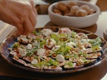 Replay Petits Plats en équilibre - Carpaccio de figues, ricotta et noix fraîches