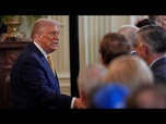 Replay Trump annonce un accord commercial avec le Japon avec des droits de douane à 15 %