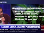 Replay Calvi 3D - Le cannabis désormais légalisé en Allemagne - 01/04
