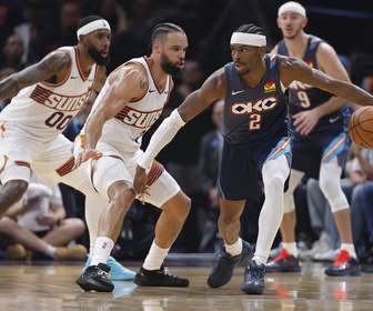 Replay NBA : Avec un Shai Gilgeous-Alexander taille patron, le Thunder s'empare du Game 2 contre Phoenix