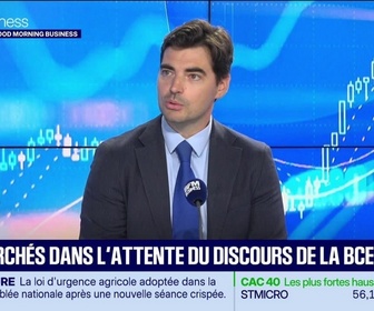 Replay Good Morning Market - Les marchés dans l'attente des annonces de taux de la BCE - 21/07