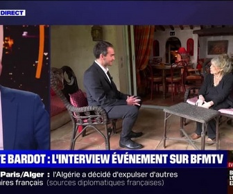 Replay Perrine jusqu'à minuit - Brigitte Bardot : l'interview événement sur BFMTV - 12/05