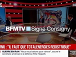 Replay SIGNÉ CONSIGNY - Bénéfices de Totalenergies: Il n'y a pas de raison qu'ils ne fassent pas un petit effort patriotique, affirme Charles Consigny