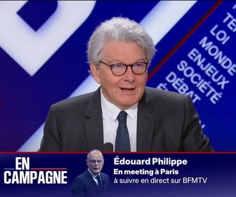 Replay BFM Politique - Les Français ne sont pas encore dans la campagne présidentielle, assure Thierry Breton, ancien commissaire européen