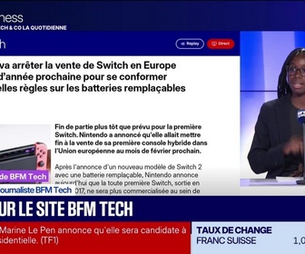 Replay Tech & Co, la quotidienne - À lire sur le site Tech&Co : Nintendo va arrêter la vente de Switch en Europe dès le début de l'année prochaine pour se conformer aux nouvelles règles sur les batteries remplaçables, par Kesso Dial