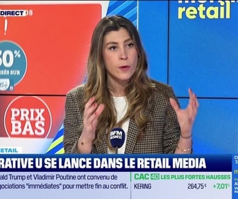 Replay Good Morning Business - Morning Retail : Coopérative U se lance dans le retail média, par Eva Jacquot - 13/02