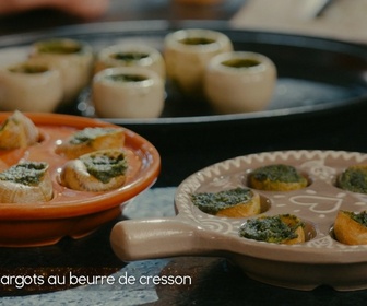 Replay Petits Plats en équilibre - Escargots au beurre de cresson