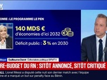 Replay BFM Première - Contre-budget du RN : sitôt annoncé, sitôt critiqué - L'édito politique - 07/10