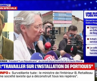 Replay BFM Story - Surveillante tuée: Dire qu'un jeune de bientôt 15 ans n'est pas responsable, car il est mineur, les Français ne sont plus prêts à l'entendre, affirme Nicolas Lacroix (LR)