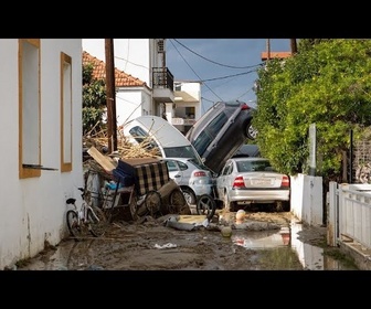 Replay Tempête Bora : deux morts sur l'île grecque de Lemnos, inondations à Rhodes